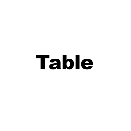 Table