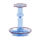 Bougeoir Flare bleu medium