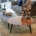Table basse Tweed mini noyer