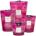 Bougie Roses Burgundy Max10 Baobab